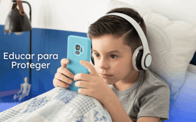 Guía para educar sobre seguridad en línea y proteger a los niños en entornos digitales.